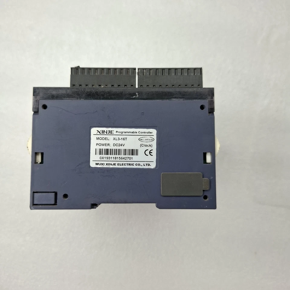 XINJE XL3-16T + XL-NES-ED + XL3-16T + XL-E8X8YT PLC SET (USED CONDITION)